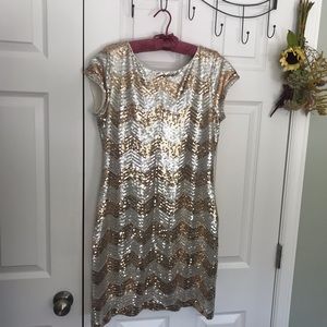 White House Black Market Sequin Dress